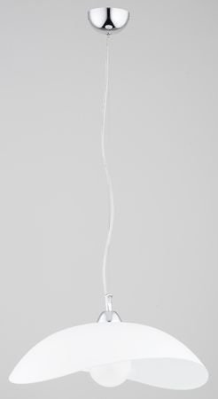 Lampa wisząca Lawenda Biała Lampa Wisząca Klasyczna 1 -Punktowa 61116 Alfa