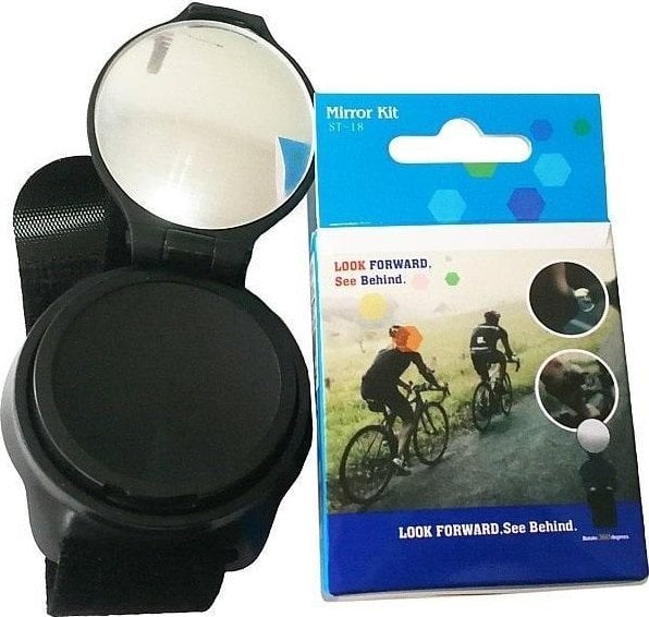 Lusterko rowerowe na nadgarstek