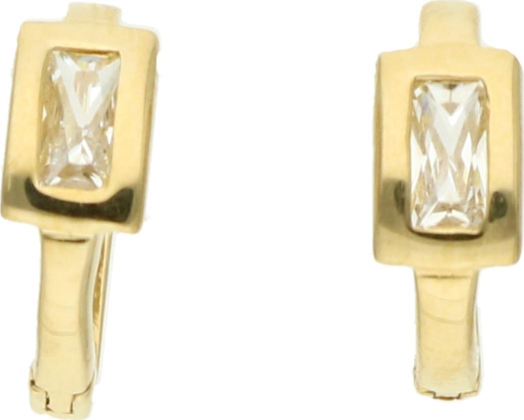 Rosanto Złote kolczyki z cyrkonią 585 14k