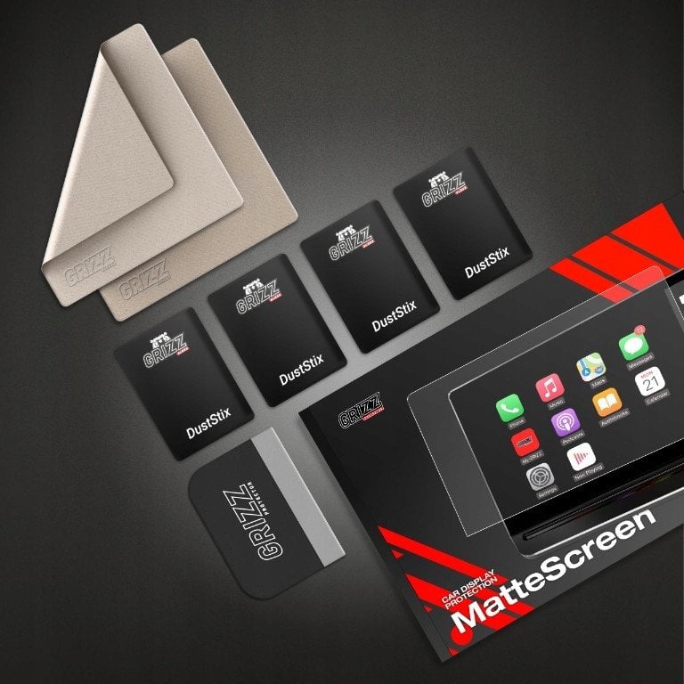 GrizzGlass Folia matowa CarDisplay ochrona do Seat Leon 4 10 cali 2020-2024