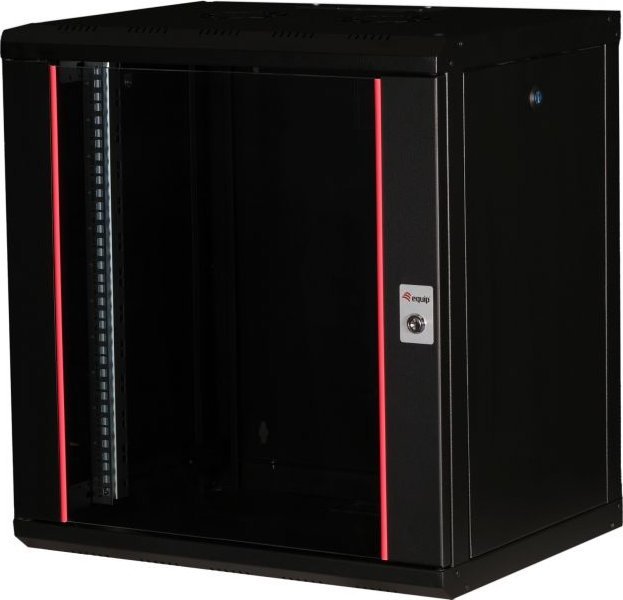 Szafa Equip Szafa serwerowa 19" 12U 600x450mm szklane drzwi czarny
