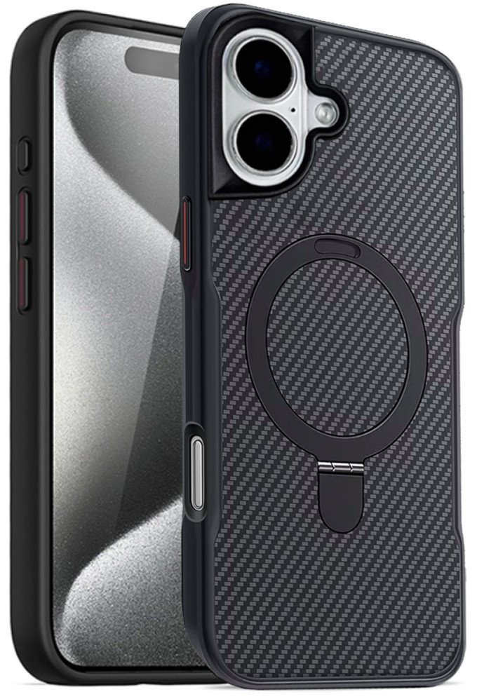 Etui do iPhone 16 MagSafe, czarne