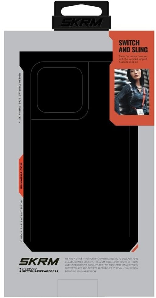 SKINARMA Etui Vigor MagSafe do iPhone 17 Pro Max kamienny