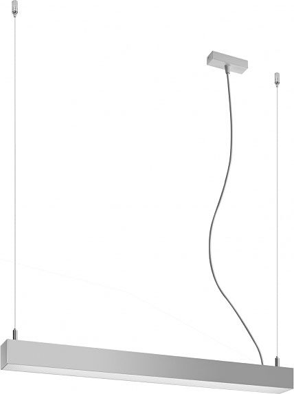 Lampa wisząca Lumes Srebrna loftowa lampa wisząca LED 3000 K - EX617-Pini