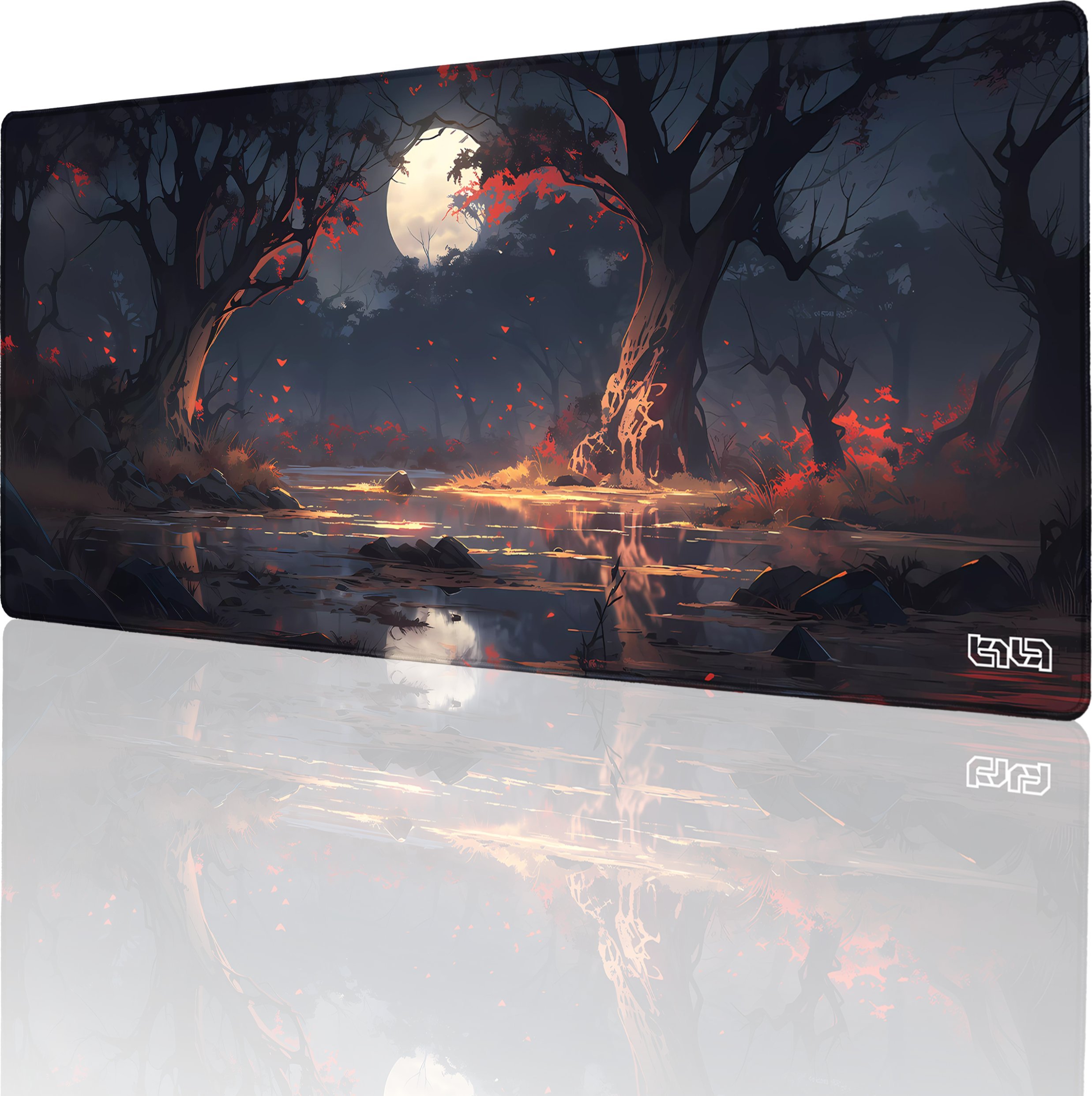 Podkładka Tilt PODKŁADKA POD MYSZKĘ XXL Bagna Północne 90x40 TILT Wytrzymała Dla gracza