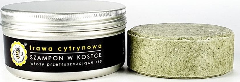 Alkotest MIODOWA MYDLARNIA_Szampon w kostce Trawa Cytrynowa 70g