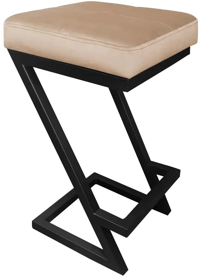 Hoker niski ZAZU VELVET beżowy ATOS