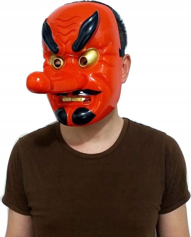 Korbi MASKA UROKODAKI SAKONIJ MIECZ ZABÓJCY DEMONÓW