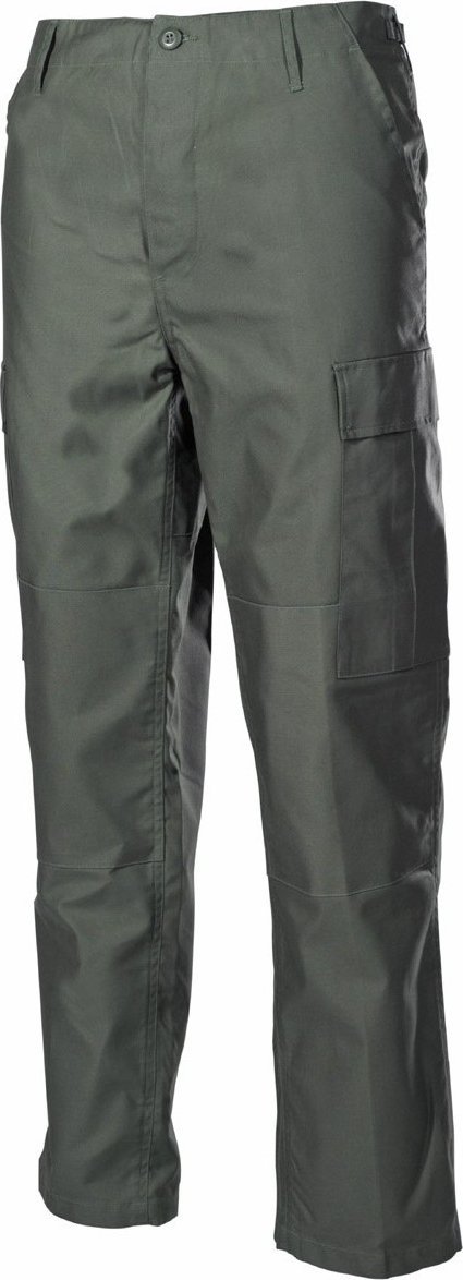 MFH Spodnie US BDU oliwkowe wzmocnienia na kolanach i pośladkach M