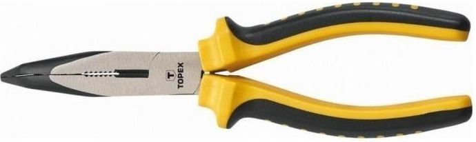 Topex Szczypce wydłużone wygięte stal CS 160mm (32D103)