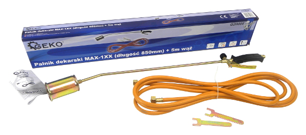 Geko Palnik dekarski MAX-1XX 850mm wąż 5m (G20008)
