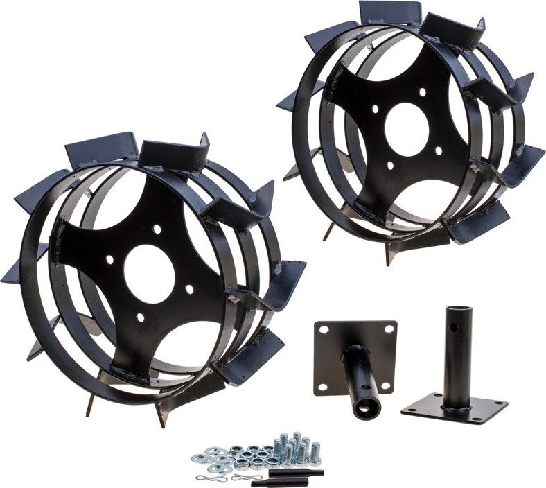 Cedrus CEDRUS CEDRGL04/05 KOŁA ŁOPATKOWE METALOWE ŻELAZNE Z OŚKAMI DO GLEBOGRYZARKI CEDRUS GL01 - EWIMAX - OFICJALNY DYSTRYBUTOR - AUTORYZOWANY DEALER