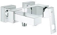 Bateria wannowa Grohe Eurocube ścienne chrom (23140000)