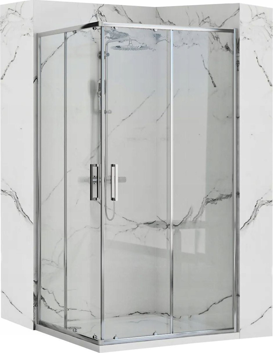 REA-K0867 / REA / PUNTO / KABINA 90X90X190 KWADRAT CHROM /