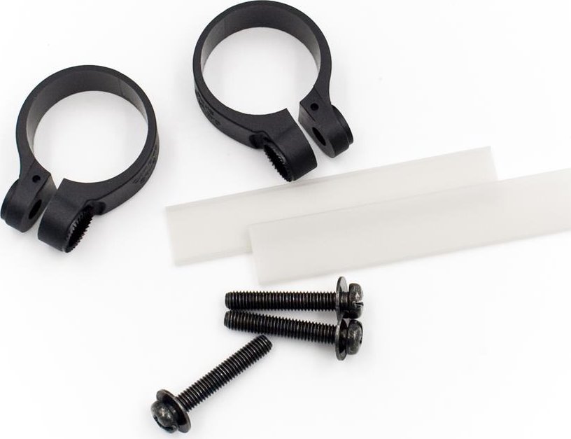 SKS-Germany Zaciski montażowe do błotników SKS do widelców amortyzowanych 26,5-31,0 mm, 2 sztuki