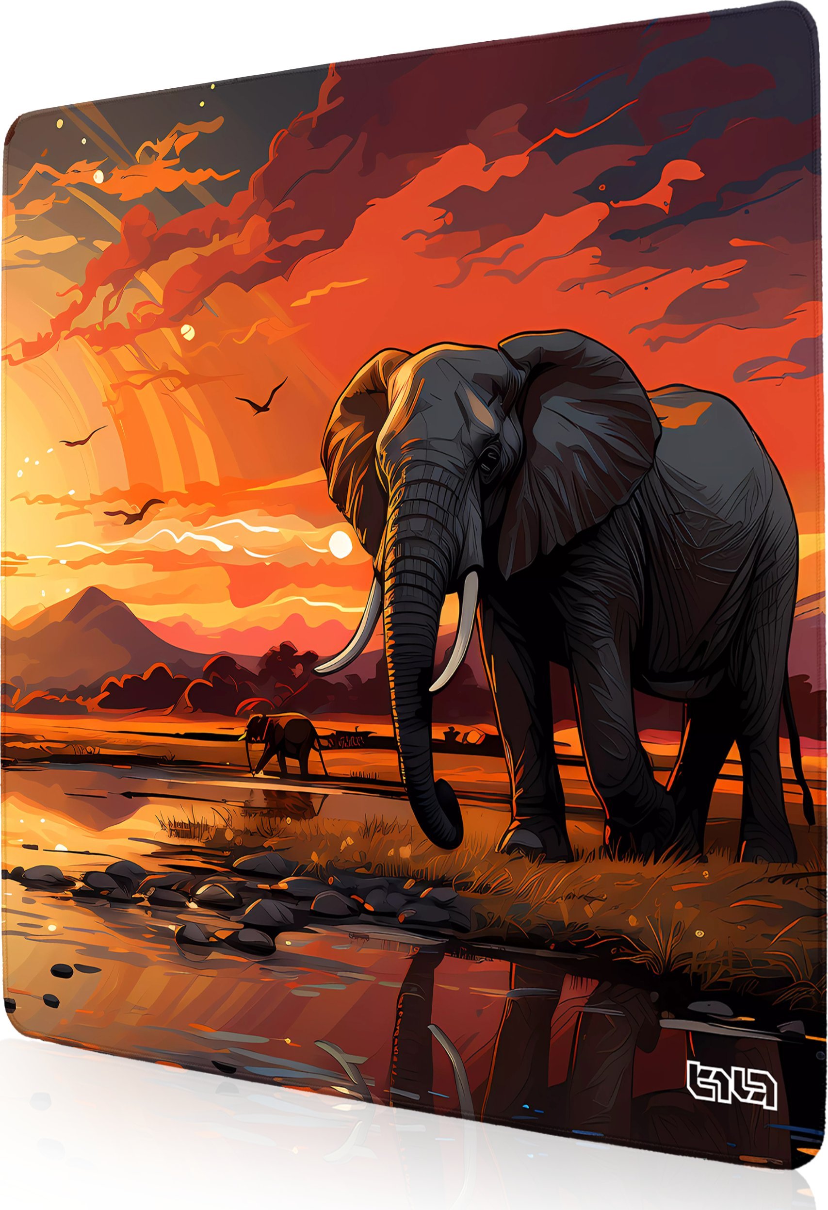 Podkładka Tilt PODKŁADKA POD MYSZKĘ XXL Safari 50x50 TILT Gamingowa Wytrzymała Prezent