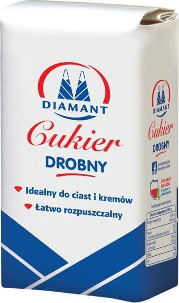 DIAMANT Cukier Drobny - 1KG