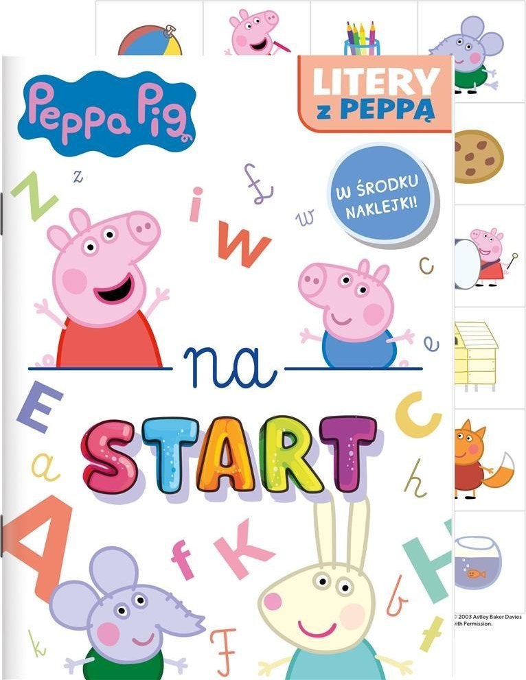 Świnka Peppa. Na start 6. Litery z Peppą