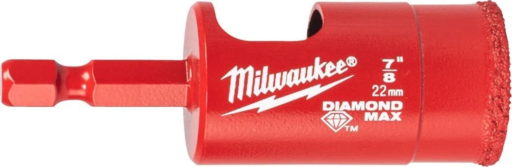 MILWAUKEE DIAMOND CROWN HEX 22mm