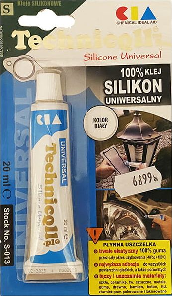 Technicoll TECHNICOLL SILIKON UNIWERSAL.BIALY 20ML