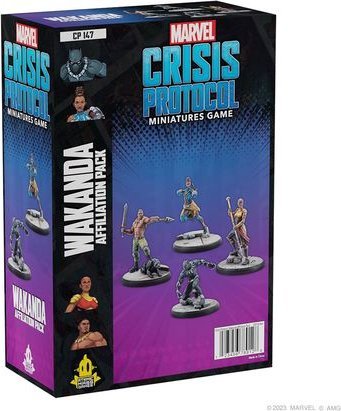 Atomic Mass Games Marvel: Crisis Protocol - Wakanda Affiliation Pack