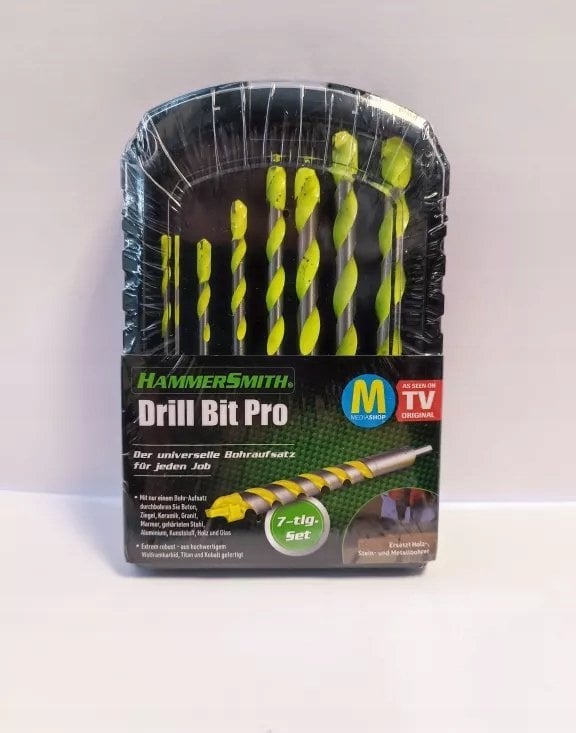 MediaShop Hammersmith Drill Bit Pro vrtací nástavec 3-10 mm