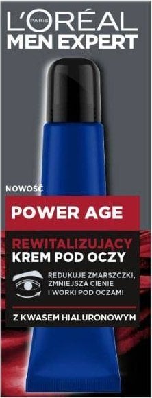 L’Oreal Paris L'Oreal Men Expert Power Age rewitalizujący krem pod oczy 15ml