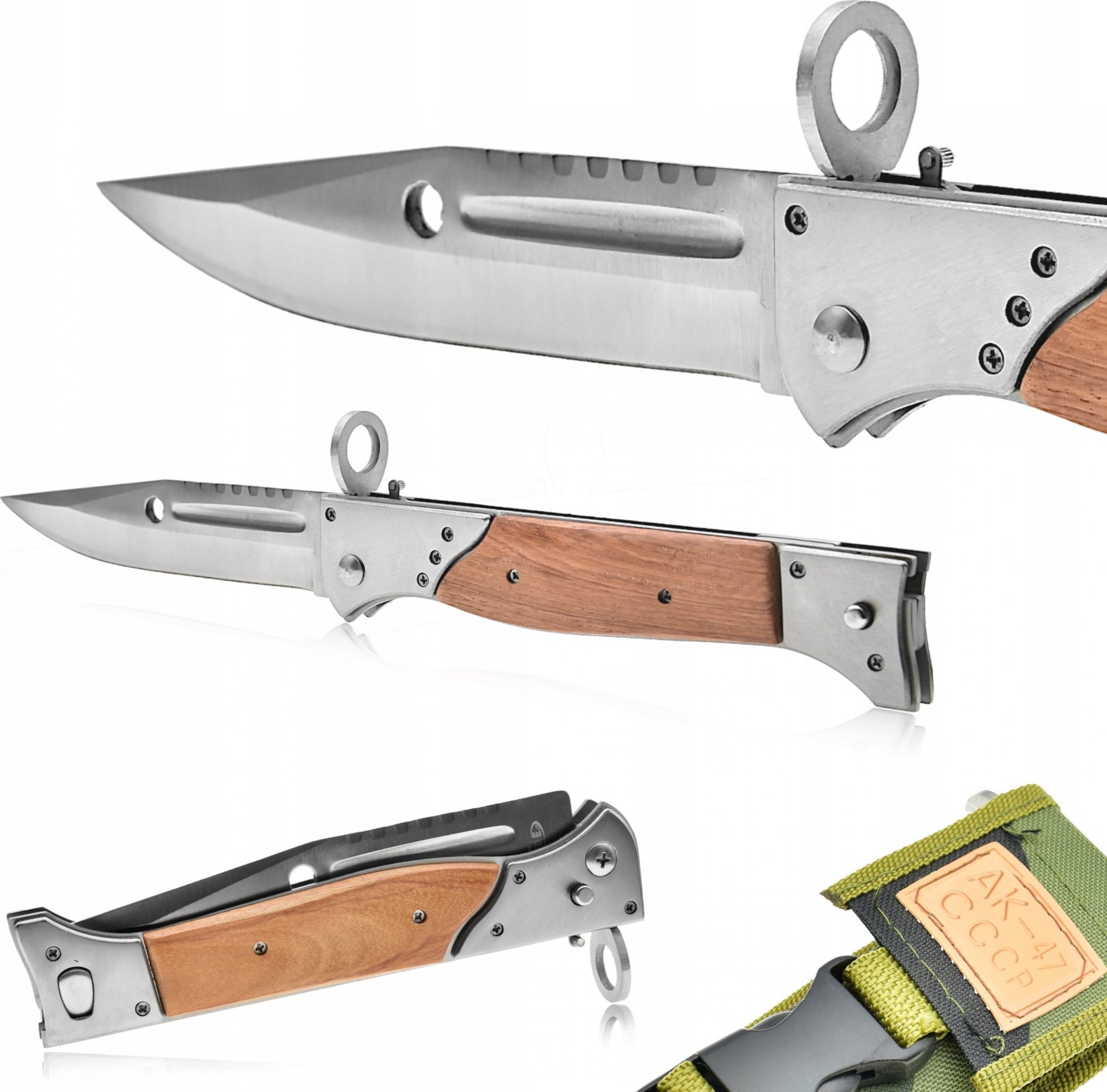 Kandar Bagnet Nóż sprężynowy Wojskowy CCCP AK-47 ZSRR