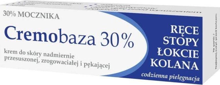 Farmapol CREMOBAZA_30% Mocznika krem do skóry nadmiernie przesuszonej zrogowaciałej i pękającej 30g