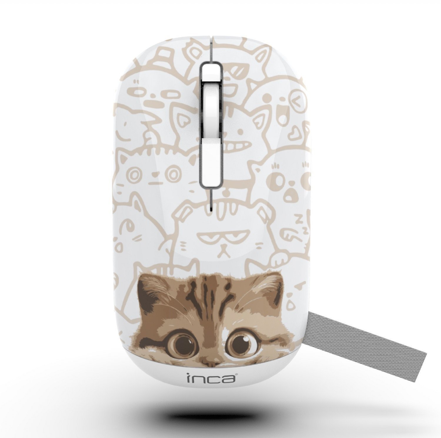 INCA Maus IWM-242K Wireless, Katzenmotiv