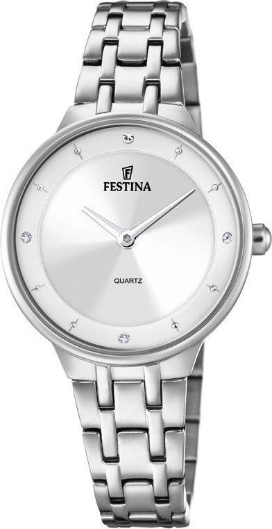 Zegarek Festina Zegarek damski Festina F20600-1 CYRKONIE srebrny