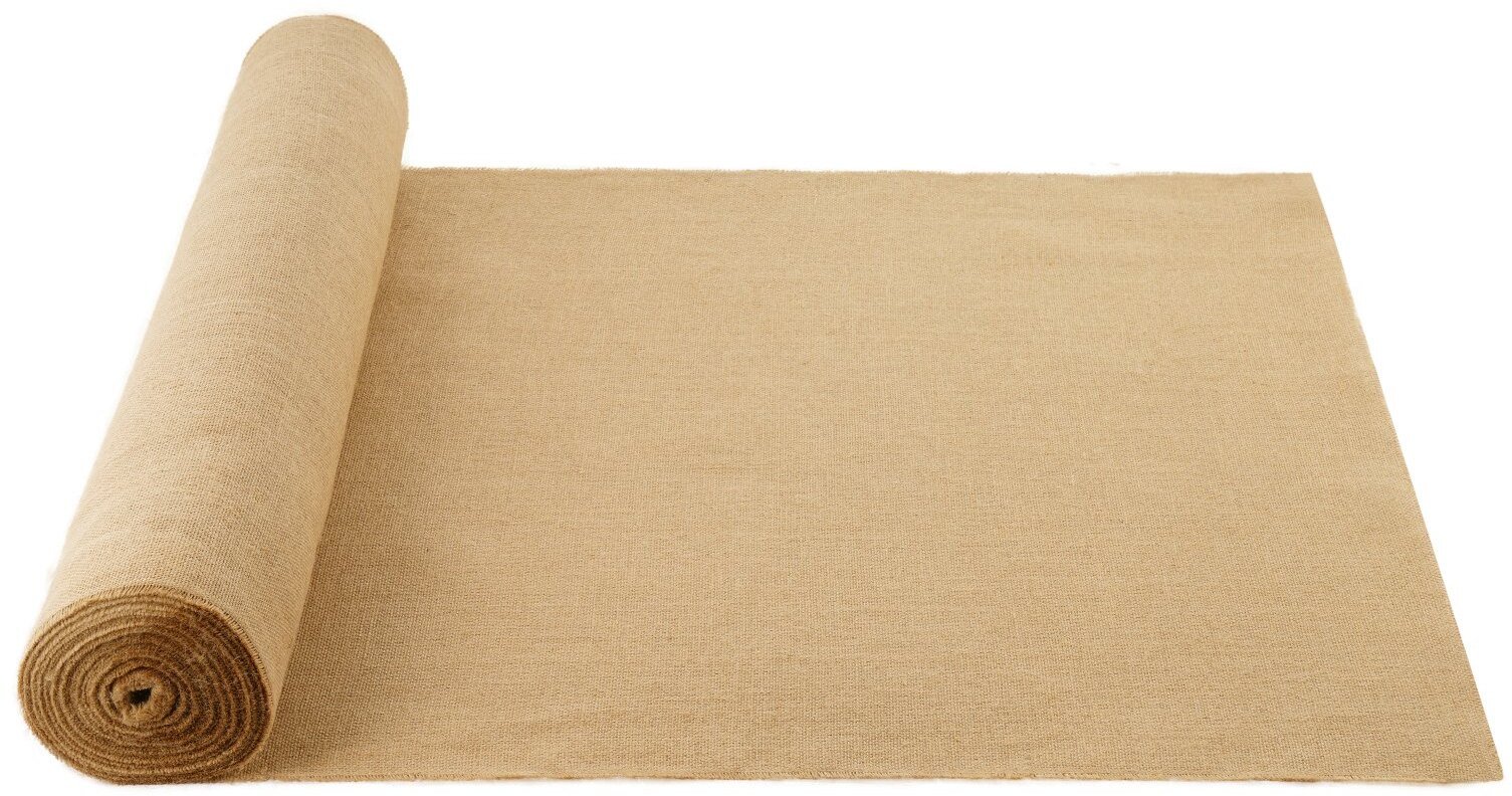 Płótno jutowe 270g/m2 100cm x 45m do owijania drzew i rękodzieła