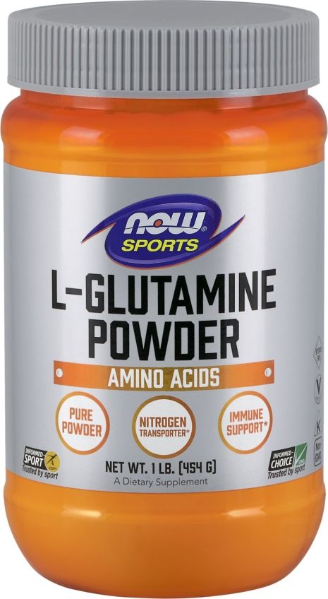 NOW Foods - L-Glutamina, 5000mg, 454g