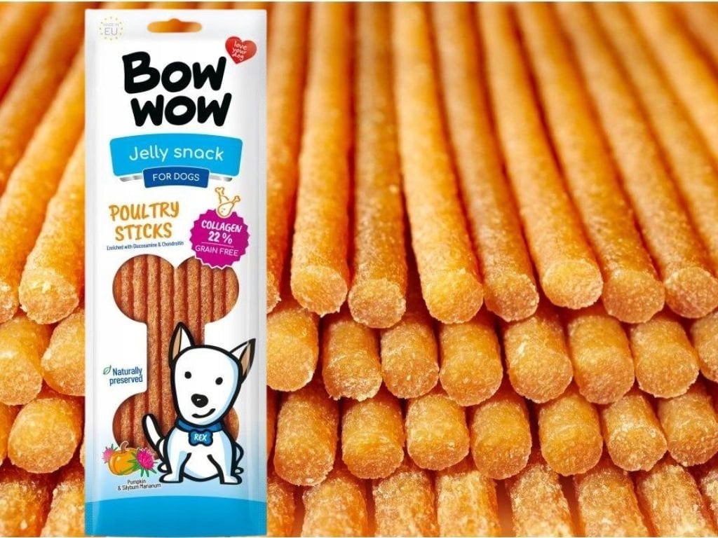 Bow Wow Sticks kolagenowy