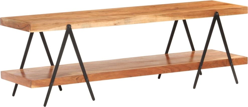 vidaXL Szafka pod TV, 160 x 40 x 50 cm, lite drewno akacjowe
