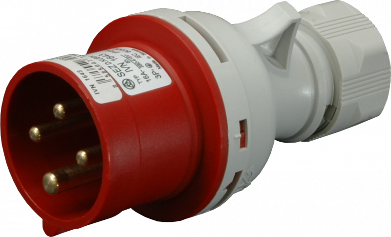 SEZ Wtyk przenośny 32A 4-biegunowy