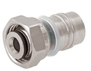 Kisan Złączka zaprasowywana z gwintem wewnętrznym z półśrubunkiem 20x3/4" - WL24.33.11.00