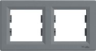 Schneider Electric Ramka 2-krotna pozioma stal (EPH5800262)