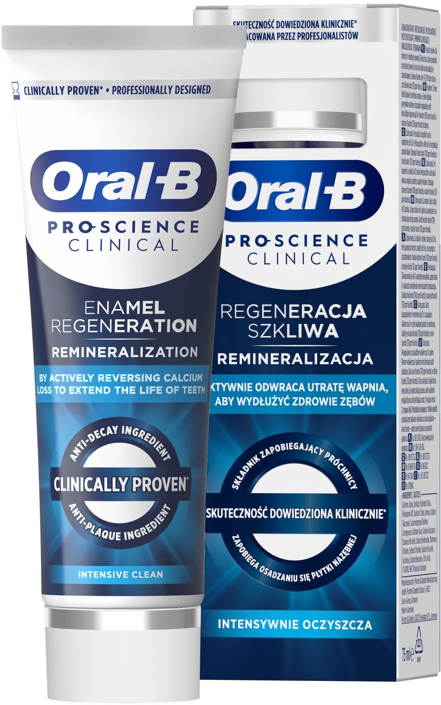 ORAL-B PASTA PRO-SCIENCE CLINICAL ENAMEL