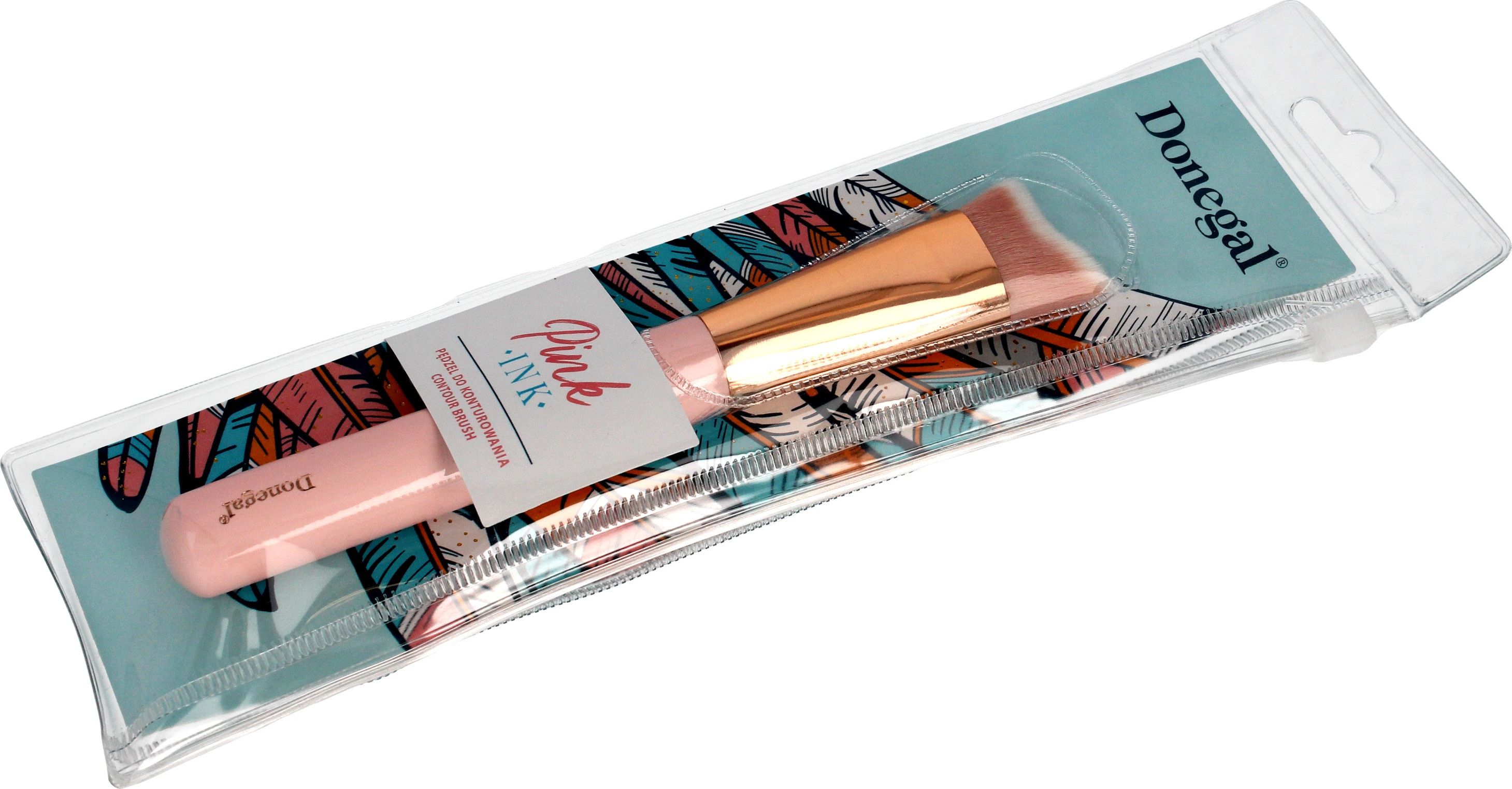 Donegal DONEGAL PINK INK Pędzel do konturowania (4219) 1szt