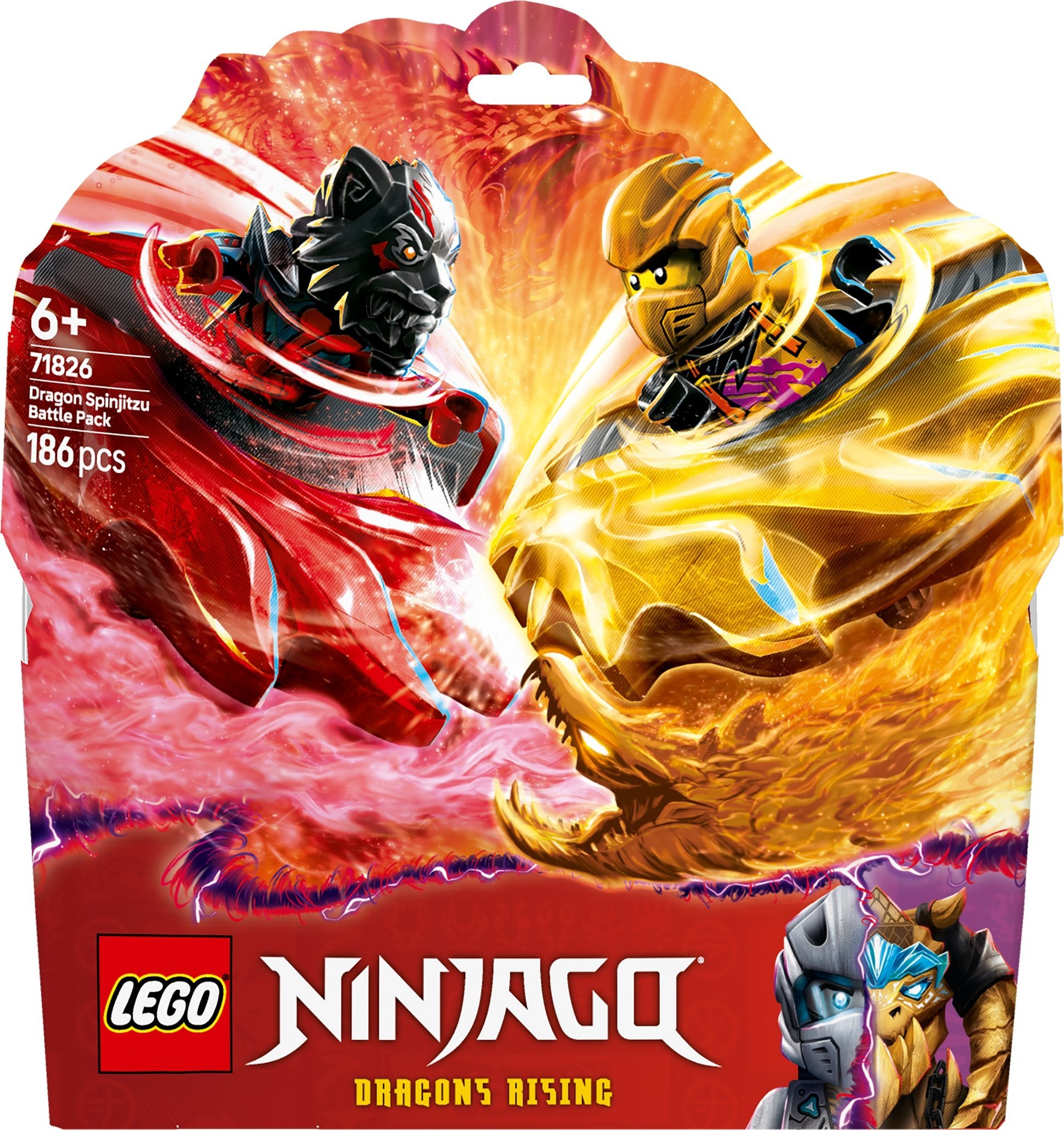 Ninjago Smocze Spinjitzu — zestaw bitewny (71826)