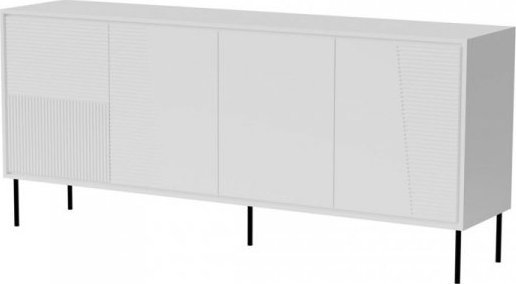 Cama Meble Komoda 4D ABI 200x45x88 biały mat