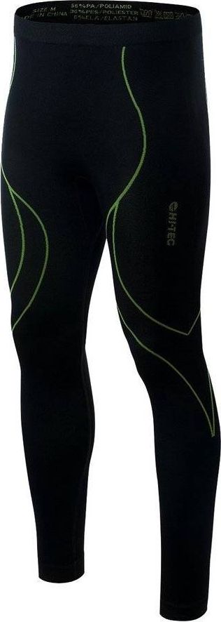 Hi-Tec Bielizna spodnie Ikar Bottom black-lime punch r. M