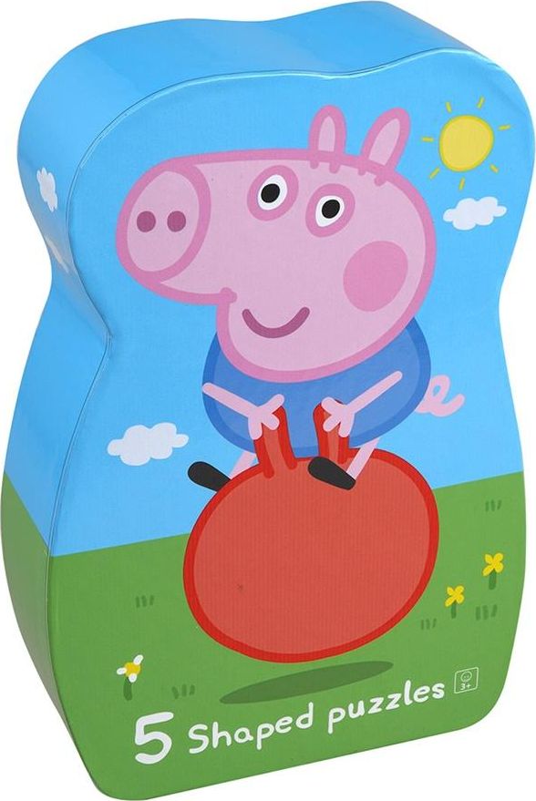 Barbo Toys Puzzle dla dzieci George 5 układanek 24 el.