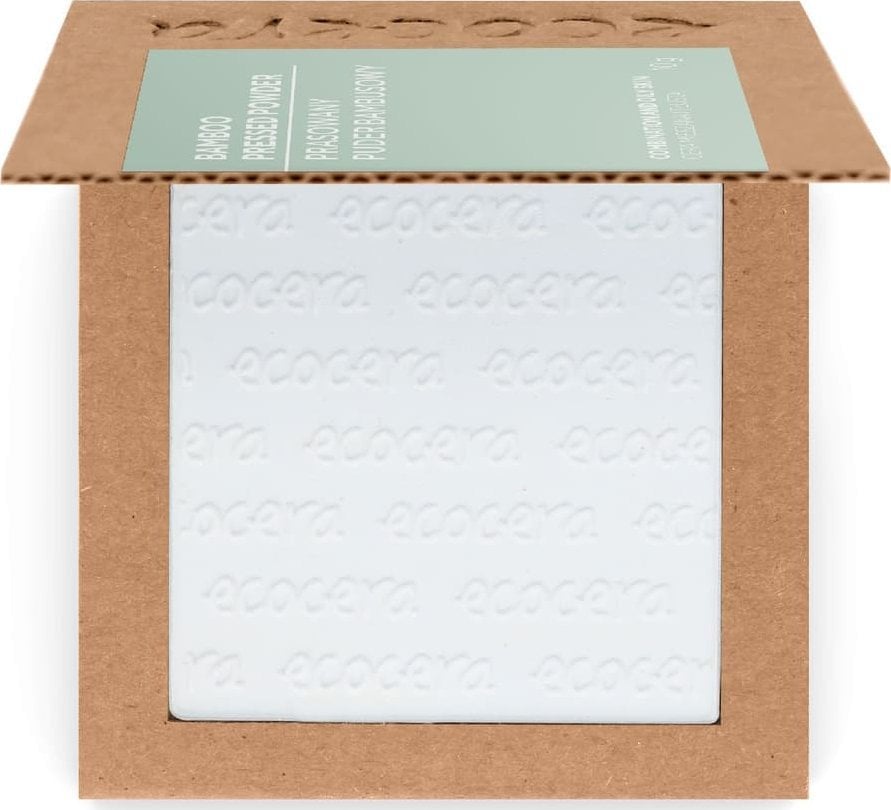 Ecocera ECOCERA Natural Choice Prasowany Puder Bambusowy do cery tłustej i mieszanej 10g