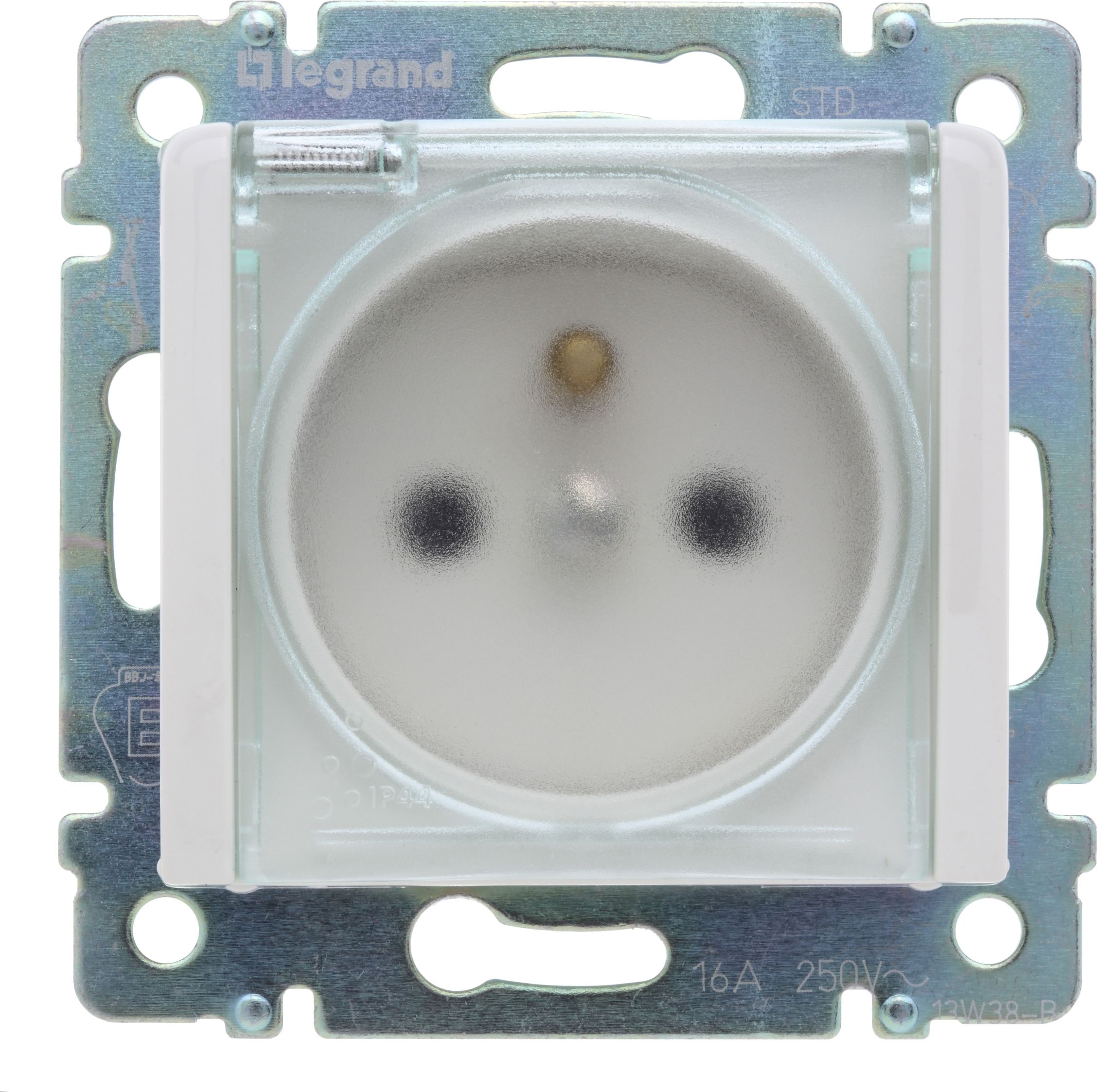 Legrand Gniazdo hermetyczne VALENA pojedyncze z/u 16A IP44 kremowe - 774121