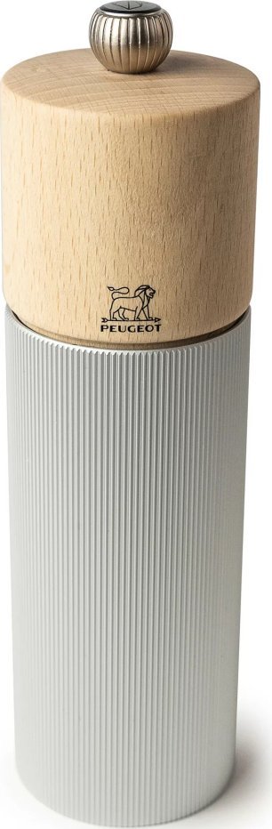 Młynek do przypraw Peugeot Peugeot Line Holz/Aluminium Pfeffermühle 18 cm Natur