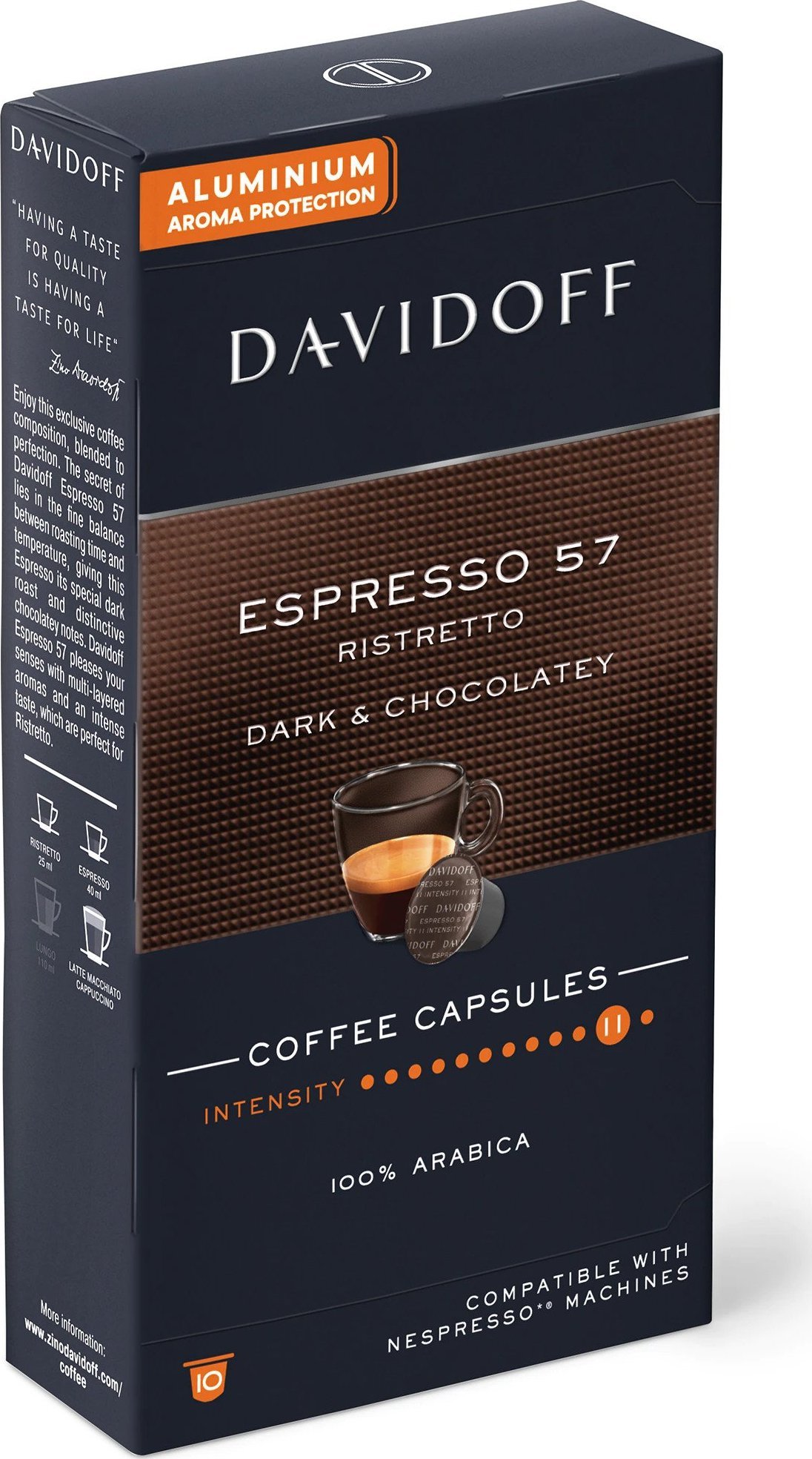 Davidoff Kapsułki DAVIDOFF Espresso 57 Nespresso 10szt.