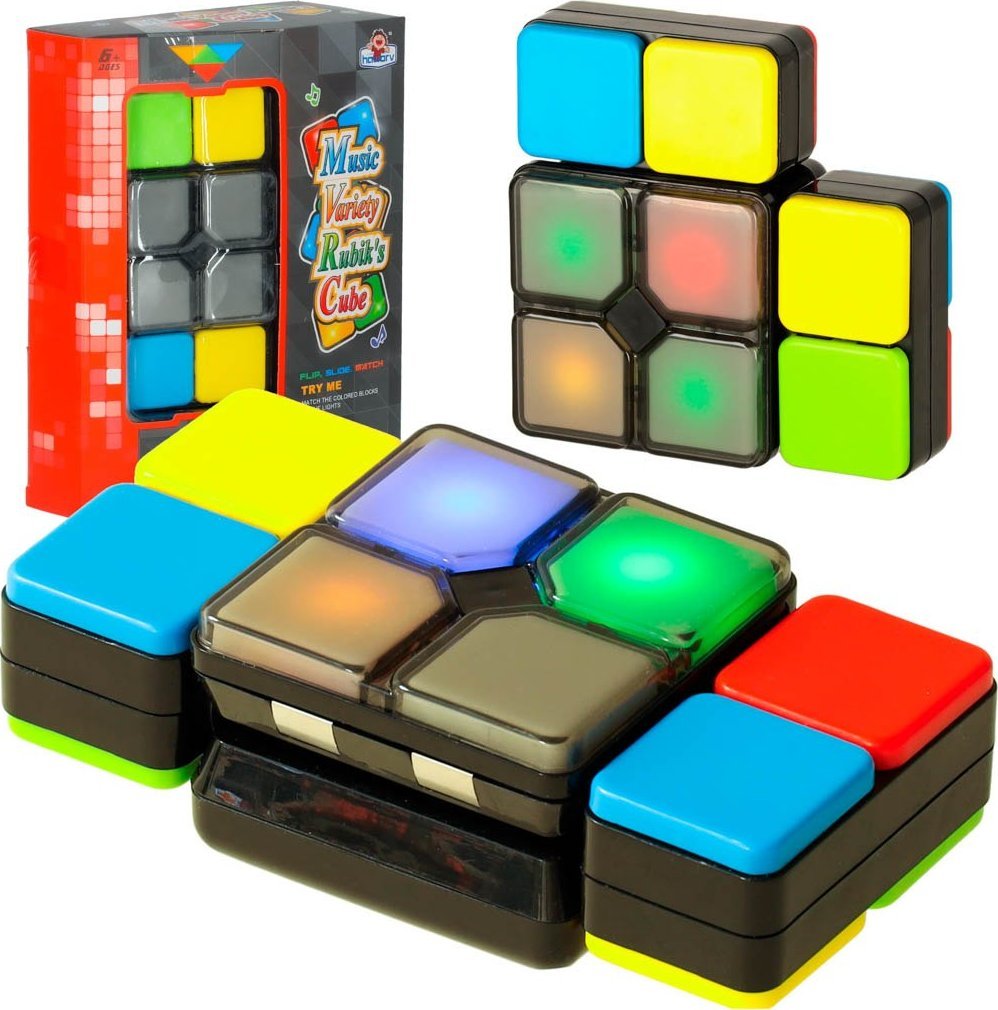 Gra zręcznościowa kostka logiczna LED