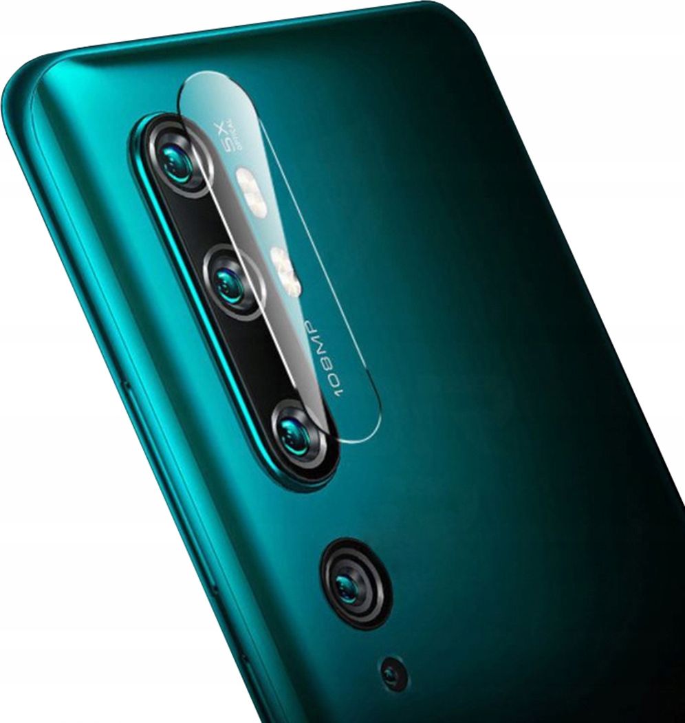 etumi Szkło Na Aparat Xiaomi Mi Note 10 / Mi Note 10 Pro Szkło Hartowane Glass Ochrona Na Obiektyw Tył 9H Zestaw Glas0178